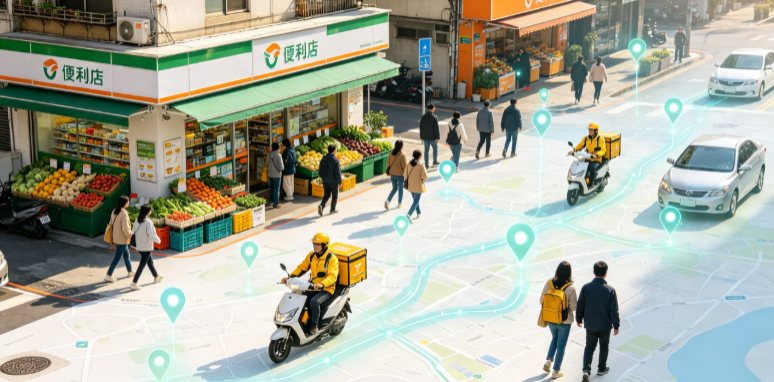 常熟市渗透衣食住行，GEO 地理空间技术重塑大众日常消费服务场景